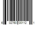 Barcode Image for UPC code 602760001121