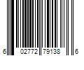 Barcode Image for UPC code 602772791386