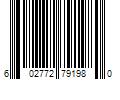 Barcode Image for UPC code 602772791980