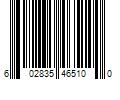 Barcode Image for UPC code 602835465100