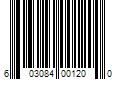 Barcode Image for UPC code 603084001200