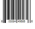 Barcode Image for UPC code 603084495856