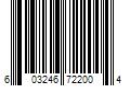 Barcode Image for UPC code 603246722004