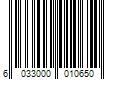 Barcode Image for UPC code 6033000010650