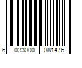 Barcode Image for UPC code 6033000081476