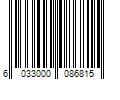 Barcode Image for UPC code 6033000086815