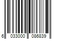 Barcode Image for UPC code 6033000086839