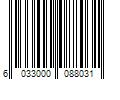 Barcode Image for UPC code 6033000088031