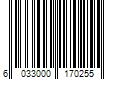 Barcode Image for UPC code 6033000170255