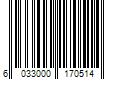 Barcode Image for UPC code 6033000170514