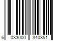 Barcode Image for UPC code 6033000340351