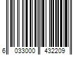 Barcode Image for UPC code 6033000432209