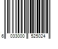 Barcode Image for UPC code 6033000525024