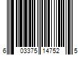 Barcode Image for UPC code 603375147525