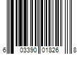 Barcode Image for UPC code 603390018268