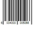 Barcode Image for UPC code 6034000005066