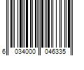 Barcode Image for UPC code 6034000046335