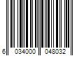 Barcode Image for UPC code 6034000048032. Product Name: 