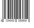 Barcode Image for UPC code 6034000053609