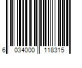 Barcode Image for UPC code 6034000118315