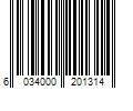 Barcode Image for UPC code 6034000201314