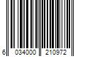 Barcode Image for UPC code 6034000210972