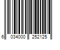 Barcode Image for UPC code 6034000252125