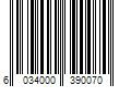 Barcode Image for UPC code 6034000390070