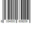 Barcode Image for UPC code 6034000639209