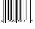 Barcode Image for UPC code 603400351187