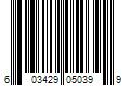 Barcode Image for UPC code 603429050399