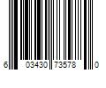 Barcode Image for UPC code 603430735780