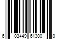 Barcode Image for UPC code 603449613000