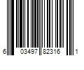 Barcode Image for UPC code 603497823161