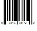 Barcode Image for UPC code 603497851720