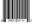 Barcode Image for UPC code 603531001142