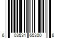 Barcode Image for UPC code 603531653006