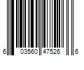 Barcode Image for UPC code 603560475266