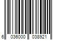 Barcode Image for UPC code 6036000038921