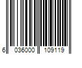 Barcode Image for UPC code 6036000109119