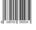 Barcode Image for UPC code 6036100342034