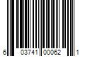 Barcode Image for UPC code 603741000621