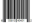 Barcode Image for UPC code 603813404012