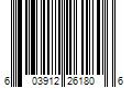 Barcode Image for UPC code 603912261806