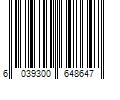 Barcode Image for UPC code 6039300648647