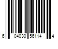 Barcode Image for UPC code 604030561144