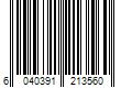 Barcode Image for UPC code 6040391213560