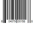 Barcode Image for UPC code 604079001588