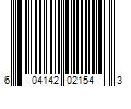 Barcode Image for UPC code 604142021543