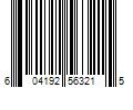 Barcode Image for UPC code 604192563215